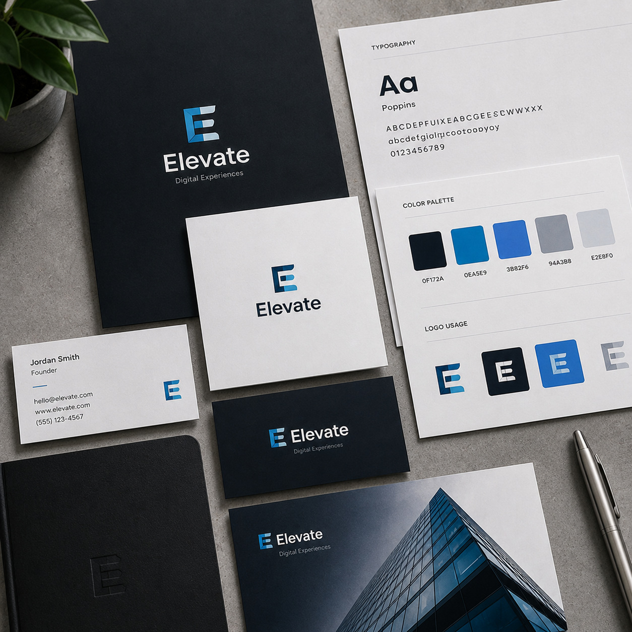Logo and brand kit